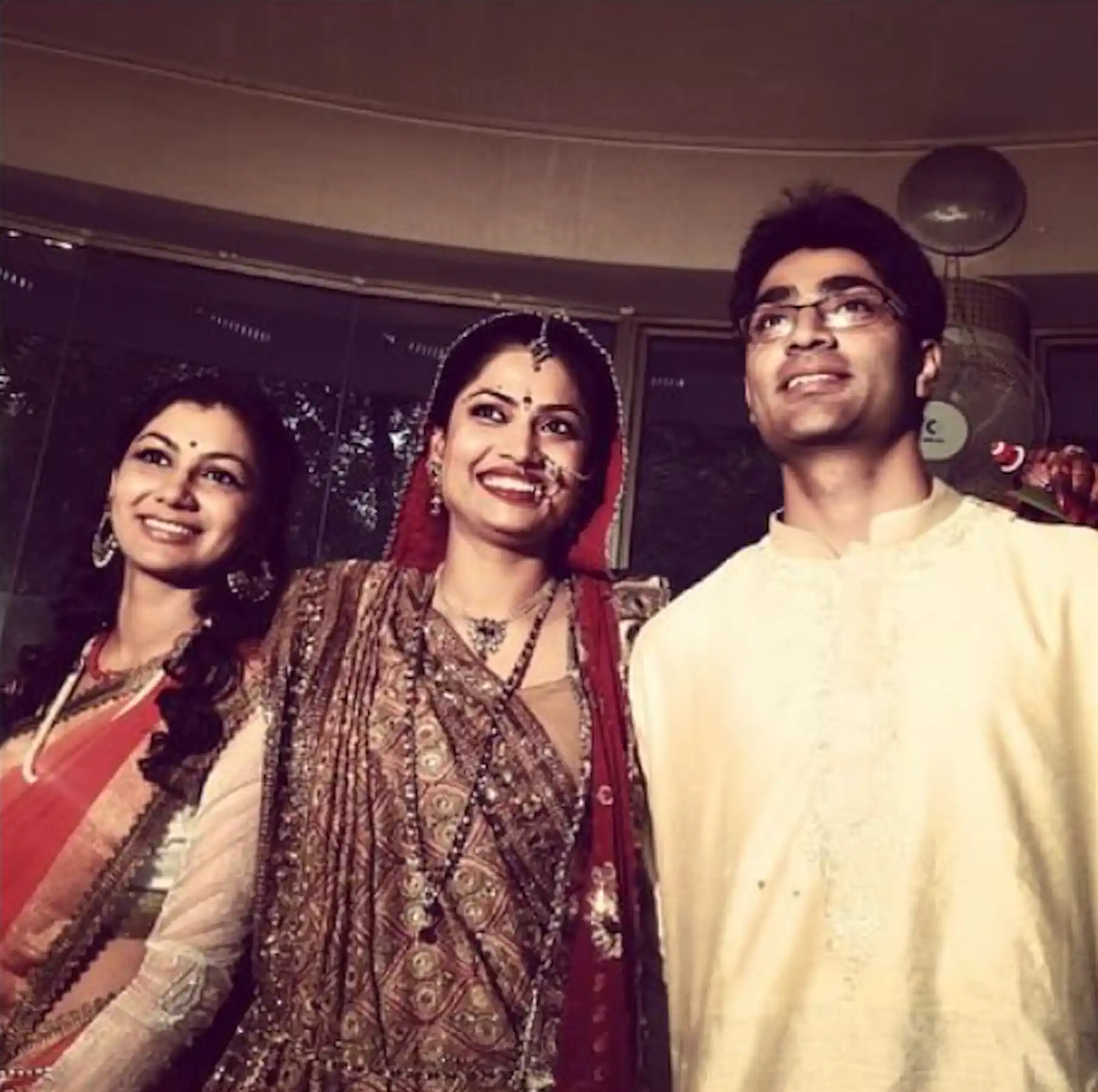 Sriti Jha Sister and brother in law